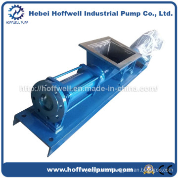 CE Approved G Series Single Screw Slurry Pump